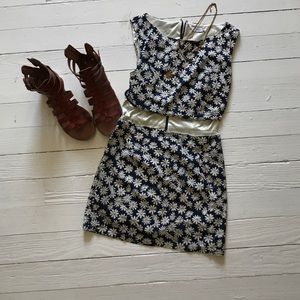 Two piece daisy dress